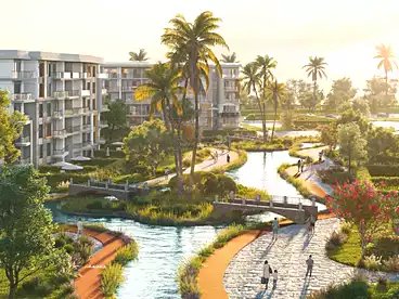 Garden Villa For sale in Hyde Park Central Compound, Compounds in 6th Settlement, 185 sqm