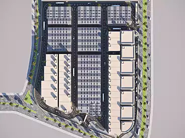 Factory For sale in Nexus Industrial Park - AMD, Compounds in New Cairo, 873 sqm