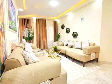 Furnished Apartment For sale in Shatee El Nakheel, Al Agamy, 100 sqm