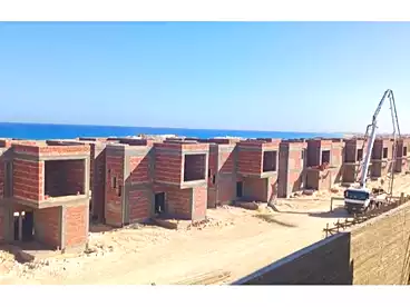شاليهات للبيع في منتجع ازها - مدار، منتجعات الساحل الشمالى، 62 متر