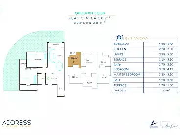 Apartments For sale in Address Home Compound - Arkan, Compounds in Hadayek October, 131 sqm