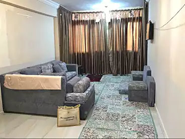 Furnished Apartment For rent in El Mandara Bahri, El Mandara, 120 sqm