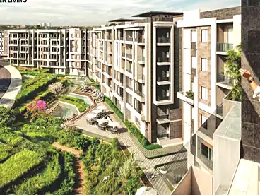 Apartments For sale in Flow Park Compound, Compounds in El Obour City, 109 sqm