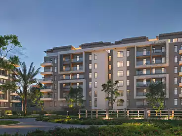 Apartments For sale in Shababeek Compound - Marquee, Compounds in New Cairo, 112 sqm