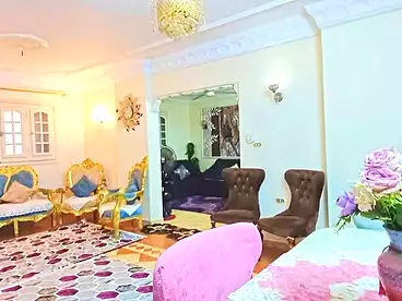 Furnished Apartment For rent in Dr Lashin St., El Mariotia, 140 sqm