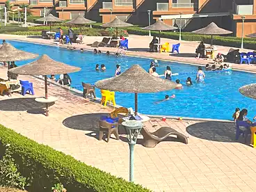 For sale in Malibu Resort - Zaghloul Group, Ain Sokhna Resorts, 60 sqm