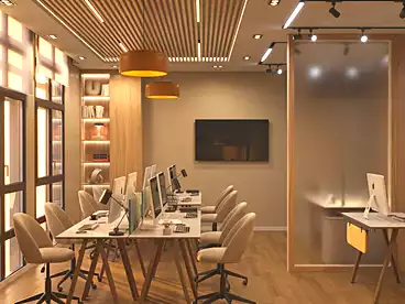 Administrative For rent in District 5 Compound - Marakez, Compounds in New Cairo, 66 sqm