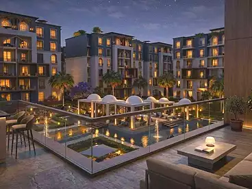 Properties For sale in Rewaq Residence Compound - Arabian Mark, Compounds in New Cairo, 118 sqm
