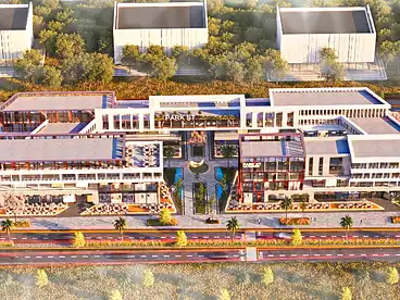 Shops For sale in Italian Square - Mousa Coast, Compounds in Hadayek October, 35 sqm