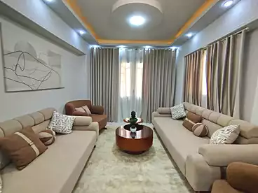 Furnished Apartment For sale in Shatee El Nakheel, Al Agamy, 130 sqm
