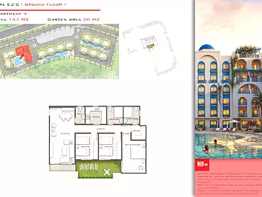Apartment with Garden For sale in Lagonza Residence Compound, Compounds in El Obour City, 153 sqm