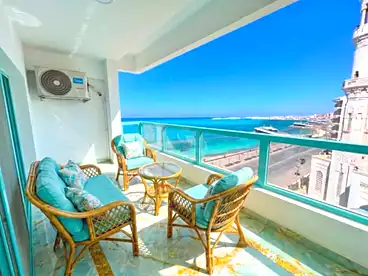Furnished Apartment For rent in Beausite Beach, Marsa Matrouh City, 140 sqm