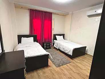 For rent in Amr Ibn El-Aas St., Phase 2, 123 sqm