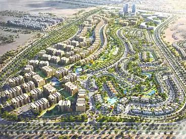 Villas For sale in Hyde Park Central Compound, Compounds in 6th Settlement, 212 sqm