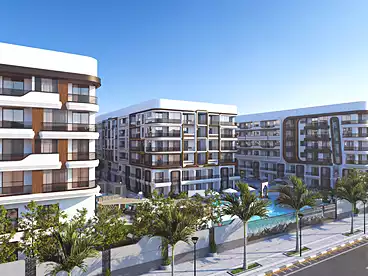 Apartments For sale in Sheraton St., El Hadba, 76 sqm