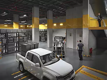 Factory For sale in Nexus Industrial Park - AMD, Compounds in New Cairo, 1077 sqm