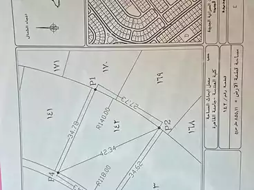 أراضي للبيع في الحي الثاني، بيت الوطن، 856 متر