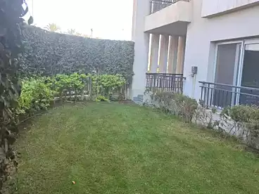 Apartment with Garden For rent in Cairo Festival City Mall - CFC, Cairo Festival City Compound - Al Futtaim, 150 sqm