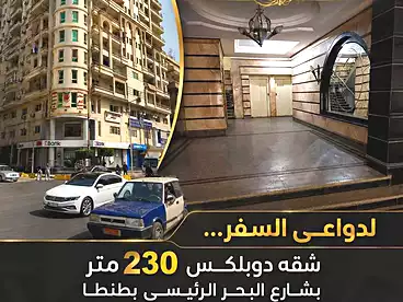 عقارات للبيع في شارع الجيش، مدينة طنطا، 230 متر