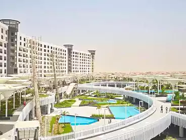 Studio For rent in Porto New Cairo Compound - Amer Group, Compounds in New Cairo, 90 sqm