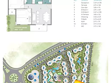 Apartments For sale in Sage Lakes Residence - Squares, R8, 141 sqm