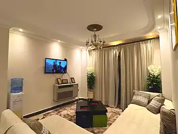 Apartment with Garden For sale in El Ashrafia Compound - Arabia, Compounds in New Cairo, 120 sqm