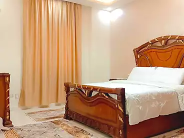 شقق مفروشة للإيجار في الحي السادس عشر، الشيخ زايد، 150 متر