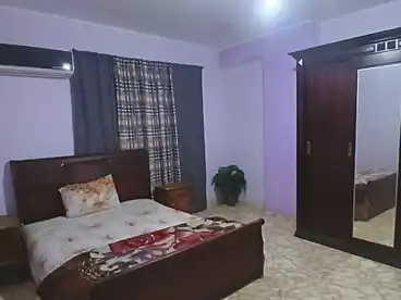 Furnished Apartment For rent in Sahl Hamza St, El Talbeya, 130 sqm