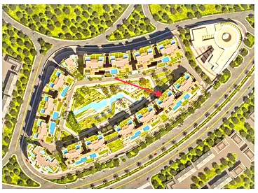 شقة بحديقة للبيع في كمبوند ريفان - التعمير العربية، الحي السكني السابع - R7، 179 متر