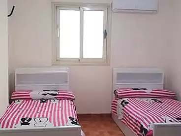 Furnished Apartment For rent in El Shareaa El Gharby St., Helwan, 100 sqm
