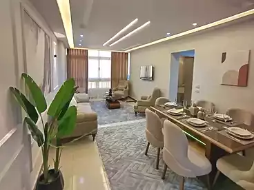 Furnished Apartment For sale in Shatee El Nakheel, Al Agamy, 100 sqm