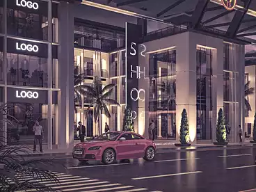 Commercial For sale in Strip Mall 13 - Arkan, Compounds in Hadayek October, 45 sqm