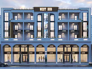 Shops For sale in University Street, New Damietta City, 20 sqm