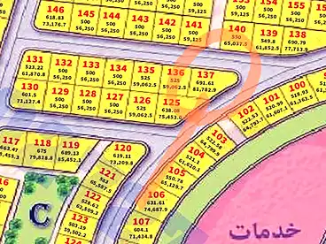 أرض مباني سكنية للبيع في مناطق فرعية بشمال الرحاب، شمال الرحاب، 692 متر