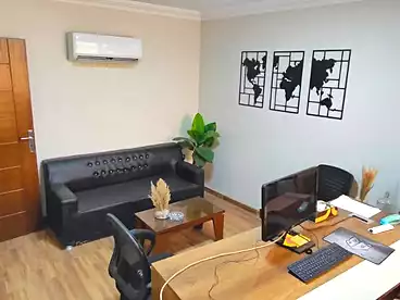 Offices For rent in Tenth Neighborhood, Zahraa El Maadi, 100 sqm