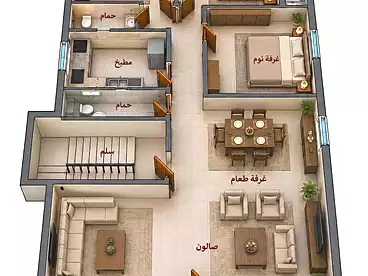 Properties For sale in Horus Compound - El Mokhabarat, Compounds in Hadayek October, 155 sqm