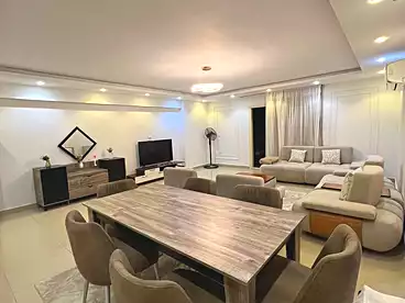 Serviced Apartments For rent in Ali Tawfik Shousha St., 1st Zone, 220 sqm