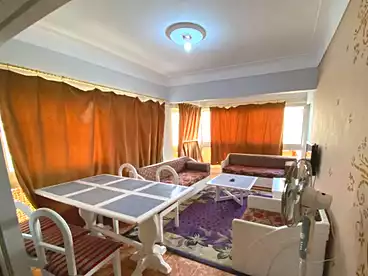 Furnished Apartment For rent in Al Agamy, Alexandria, 130 sqm