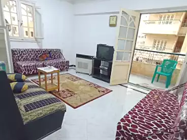 Furnished Apartment For sale in Shatee El Nakheel, Al Agamy, 80 sqm