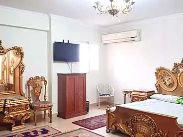 Furnished Apartment For rent in Port Said Street, Camp Cesar, 230 sqm