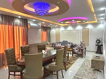 Furnished Apartment For rent in Hai Al Gamaa, Mansoura, 205 sqm