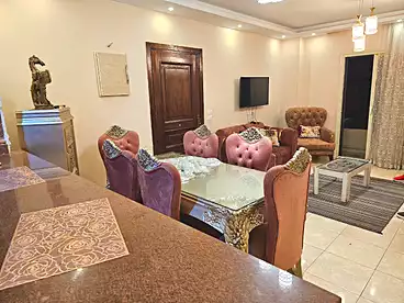 Furnished Apartment For rent in Divided from El Kafrawei St., Neighborhood 2nd, 90 sqm