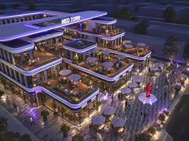 طبي للبيع في سكن مصر، حدائق أكتوبر، 45 متر