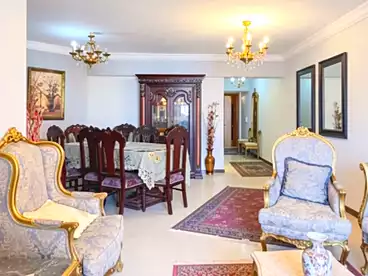 Furnished Apartment For rent in El Mandara, Alexandria, 130 sqm