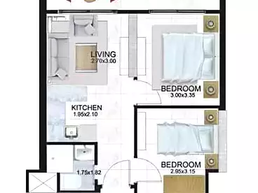Chalets For sale in Porto Golf Marina - Amer Group, North Coast Resorts, 60 sqm