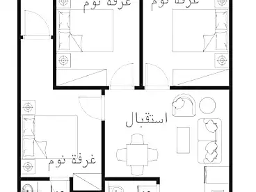 في منتجع سلبريشن ويست بيتش - عامر جروب، منتجعات الساحل الشمالى، 95 متر