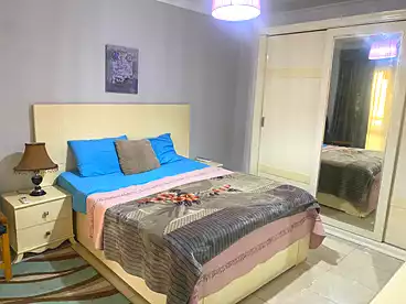 Furnished Apartment For rent in Madinaty - B 6, Sixth Zone Buildings, 103 sqm