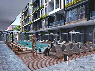 Apartments For sale in El Kawthar District, Red Sea, 39 sqm