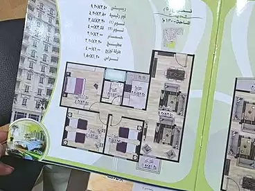 Apartments For sale in El Wardiyan, Alexandria, 130 sqm