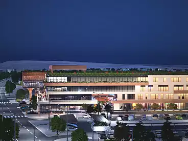 Offices For sale in Sea Gate Mall - Emarrak Development, New Mansoura City, 87 sqm